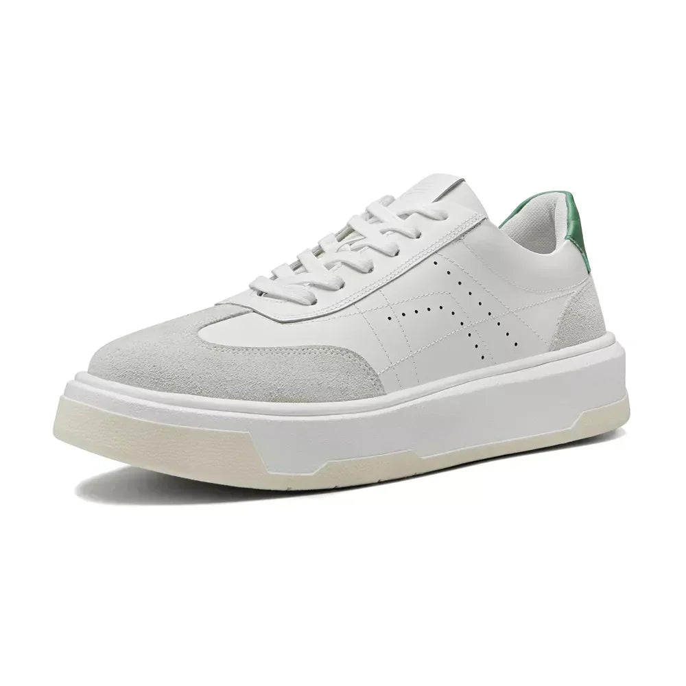 TÊNIS MASCULINO CASUAL EM COURO BRANCO - GOLF