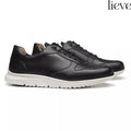 TÊNIS MASCULINO CASUAL EM COURO PRETO