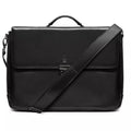 Pasta Porta Notebook Masculina Em Couro Preto