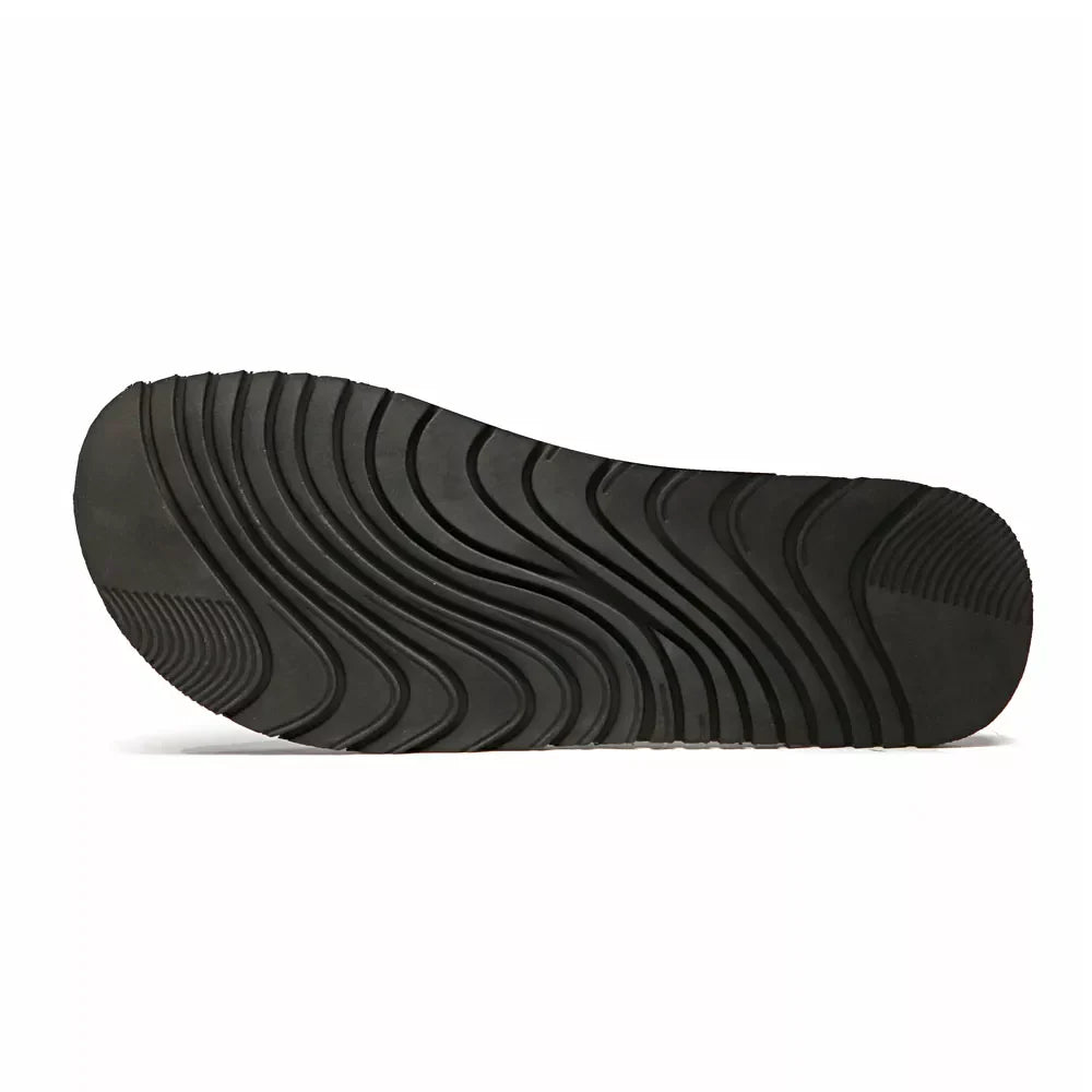 CHINELO MASCULINO CASUAL EM COURO - SKAR PRETO