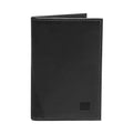 Carteira Masculina Em Couro Preta - JADE/PRETO