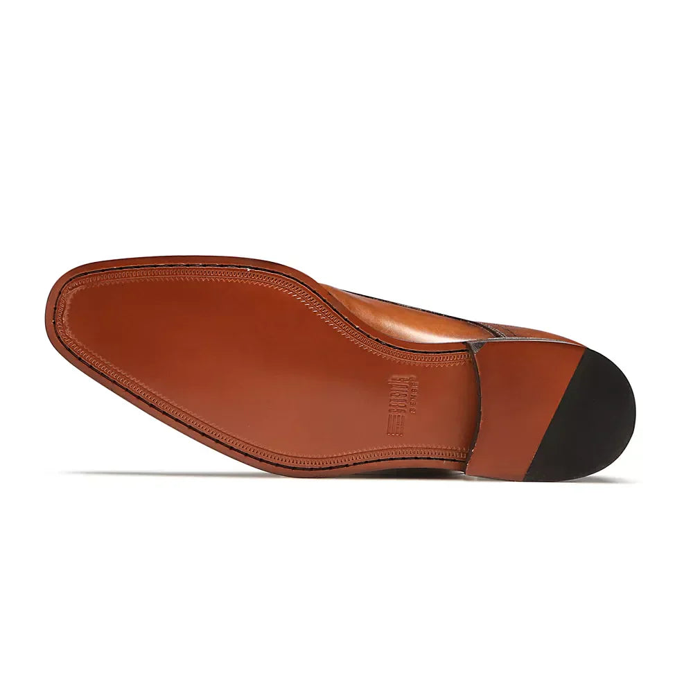 Sapato Derby Masculino Social Em Couro Marrom - WHISKY CAFE