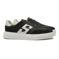 TÊNIS MASCULINO CASUAL EM COURO PRETO COM CONFORTO