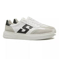TÊNIS MASCULINO CASUAL EM COURO CINZA COM CONFORTO - BLACK