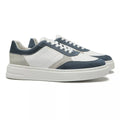 TÊNIS MASCULINO CASUAL EM COURO AZUL COM CONFORTO - SNOW