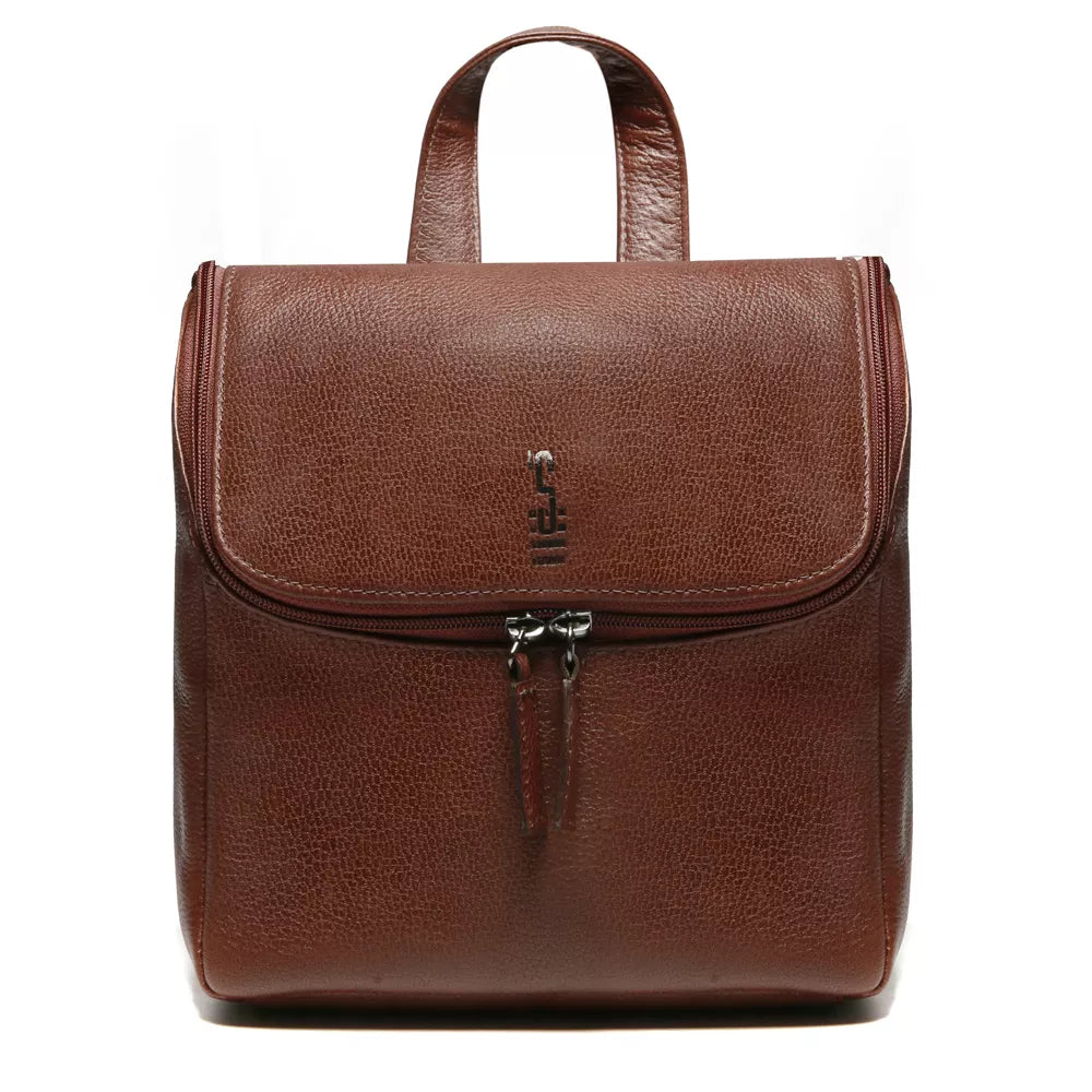 NECESSAIRE MASCULINA EM COURO MARROM - WHISKY