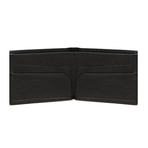 CARTEIRA MASCULINA EM COURO PRETO