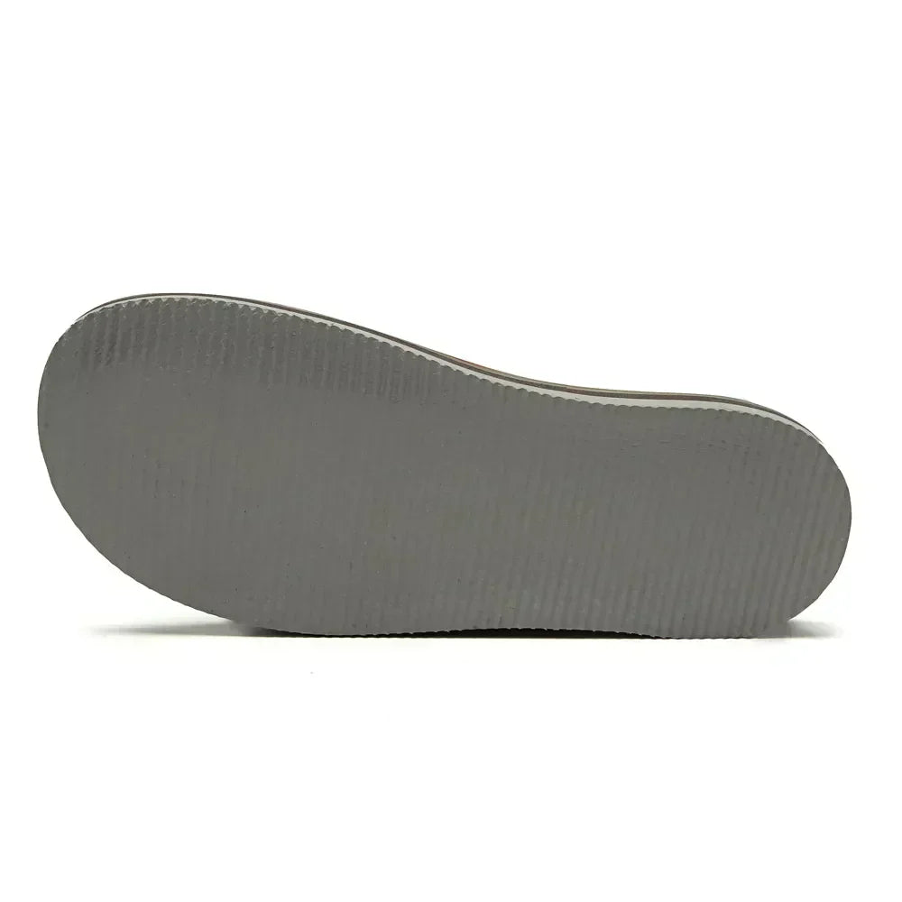 SANDÁLIA MASCULINA CASUAL EM COURO MARROM - SKAR CAMEL